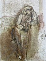 HANNES PORTMANN LITHOGRAPHIE SIGNIERT NUMMERIERT