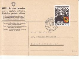 Territorial-Truppen Wi 329 auf Postkarte