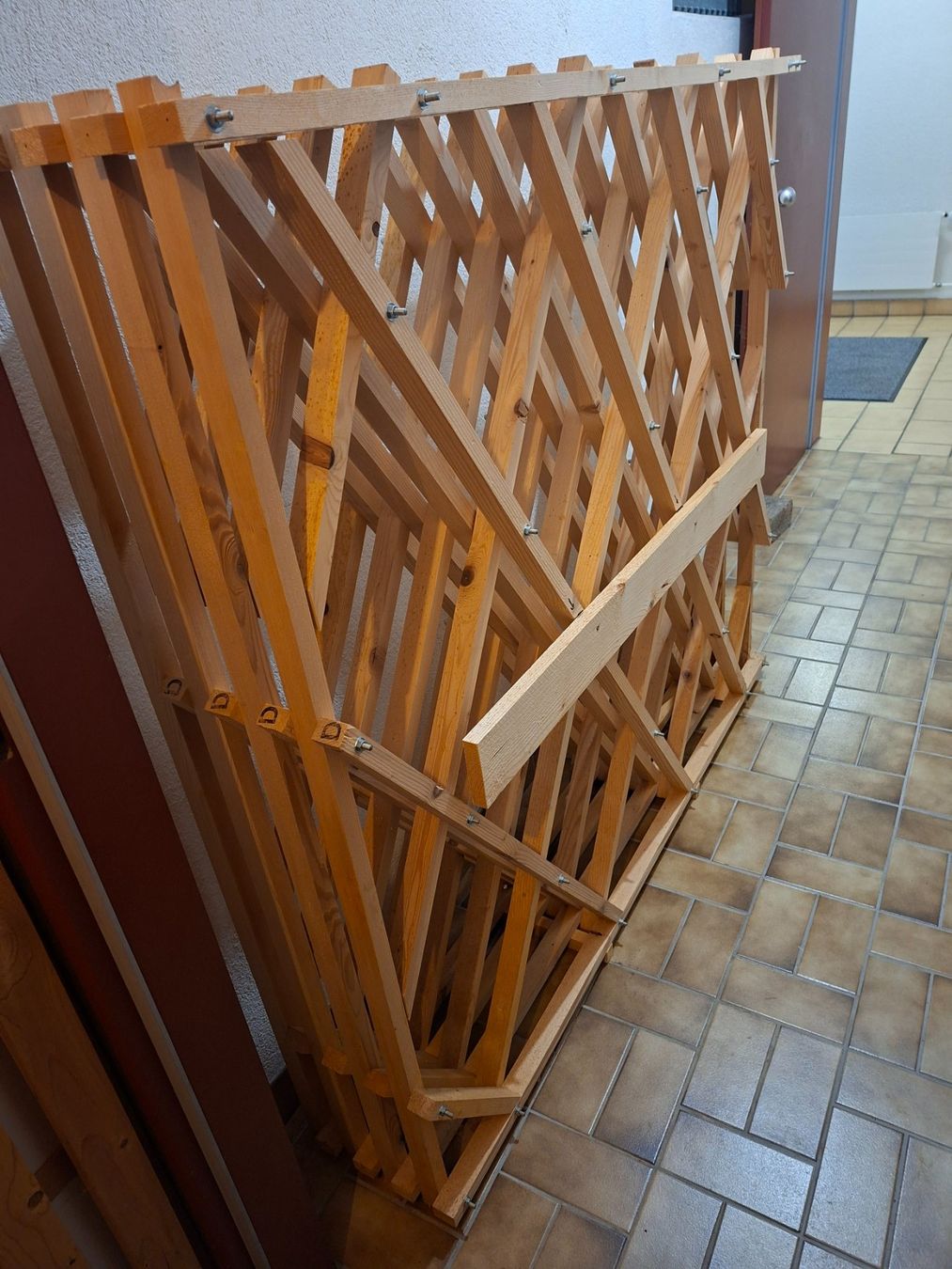 Scaffali: Casier a vin - Range bouteille en bois – Usato da Prilly venduto da cricri118 3