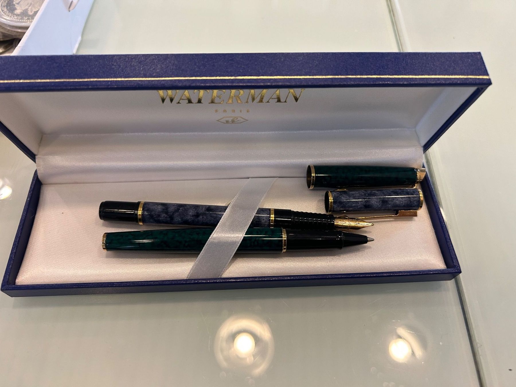 Waterman Sonstiges Schreiben & Zeichnen: Waterman Schreibset mit Box – Gebraucht aus herisau von hb_gold 1