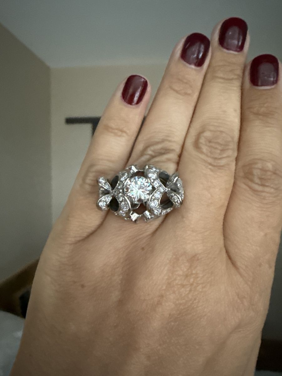 Anelli: Diamonds engagement ring in white gold – Nuovo (secondo la descrizione) da Genève venduto da val_rp9x 2