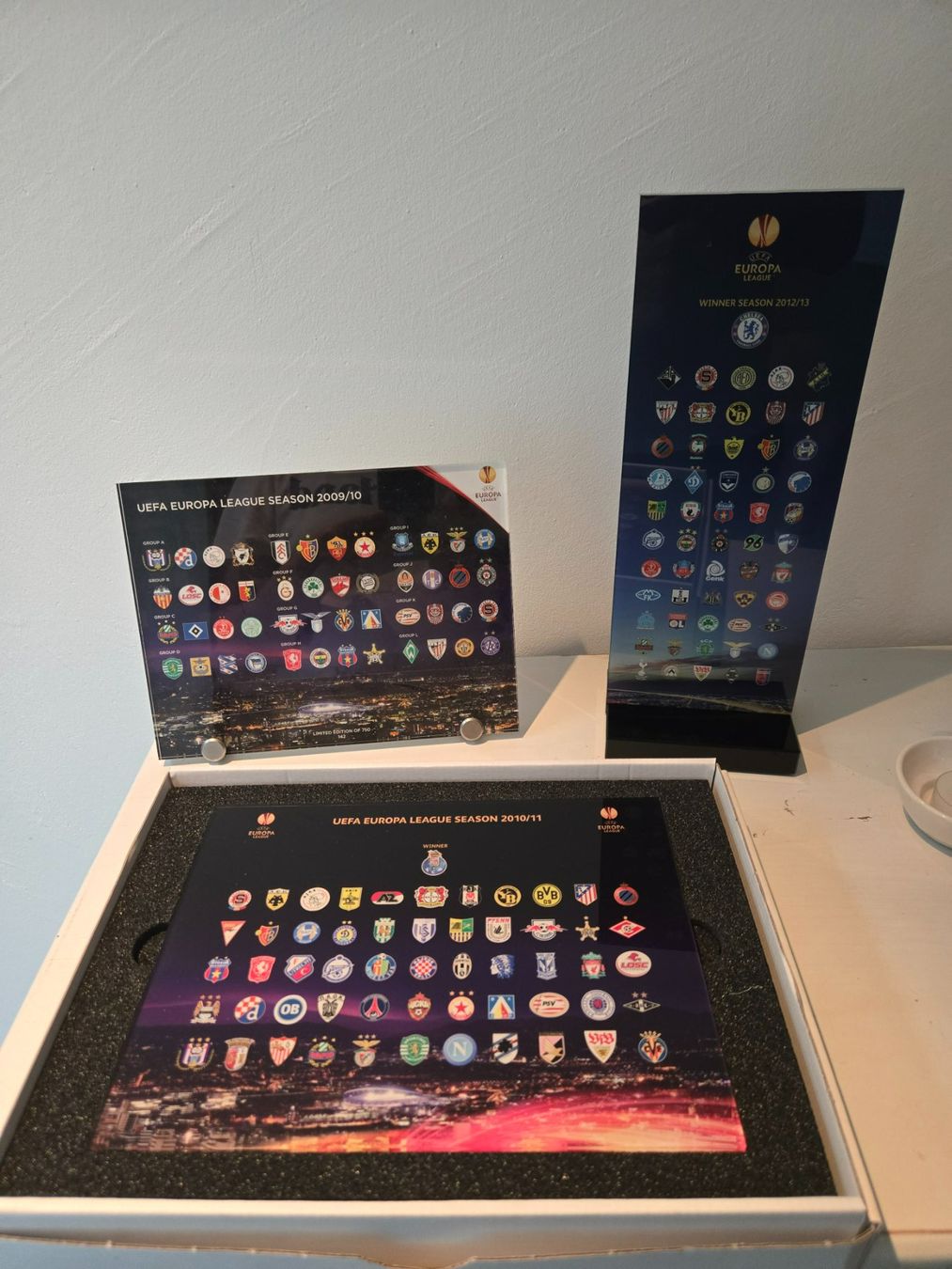 UEFA Plaketten & Abzeichen: 20 Champions League Pin-Sets – Neu (gemäss Beschreibung) aus Büttikon AG von Hushi 1