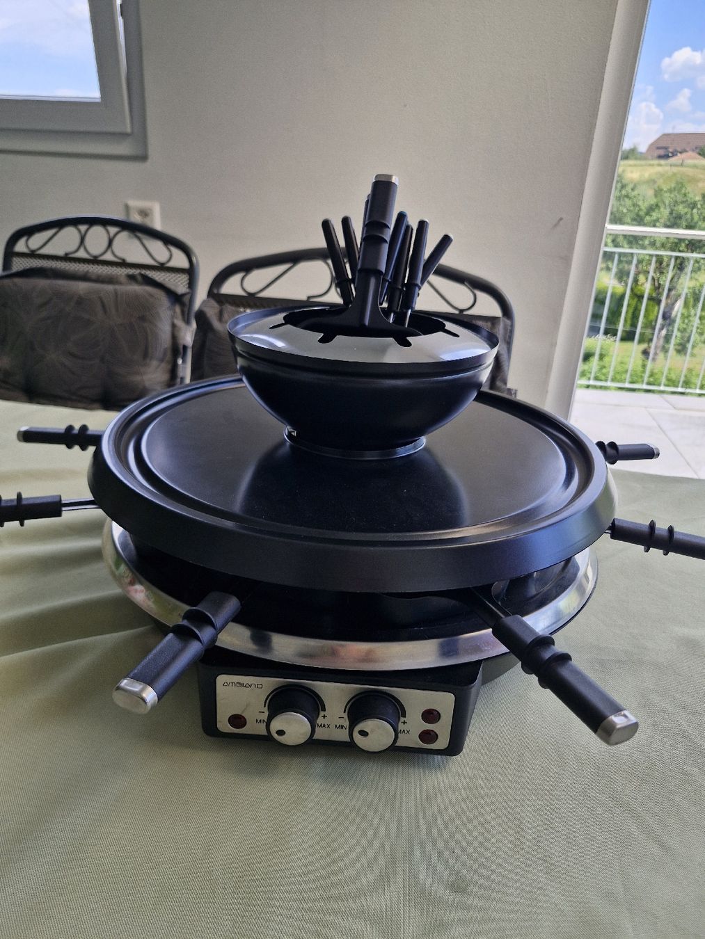 Appareils de cuisine: Multifunktionelles Raclettesystem – D'occasion à Wynigen par Sasii.96