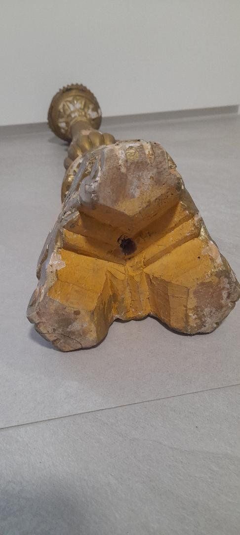 Portacandele: Holz Kerzenständer, antik – Usato da Udligenswil venduto da m-nikolic 5