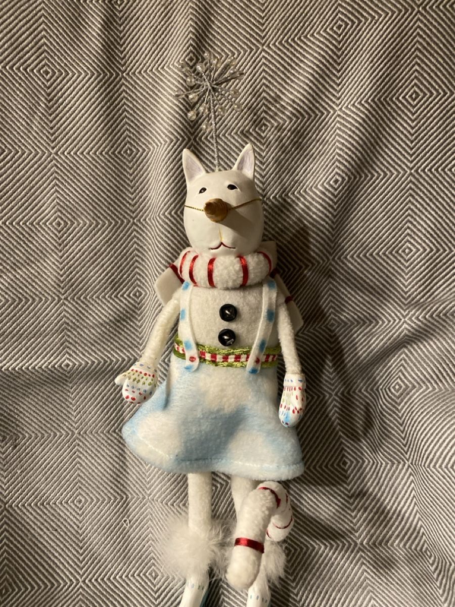 Statuette: Krinkles Schnee-Katze – Nuovo (secondo la descrizione) da Rubigen venduto da co2ralu 1