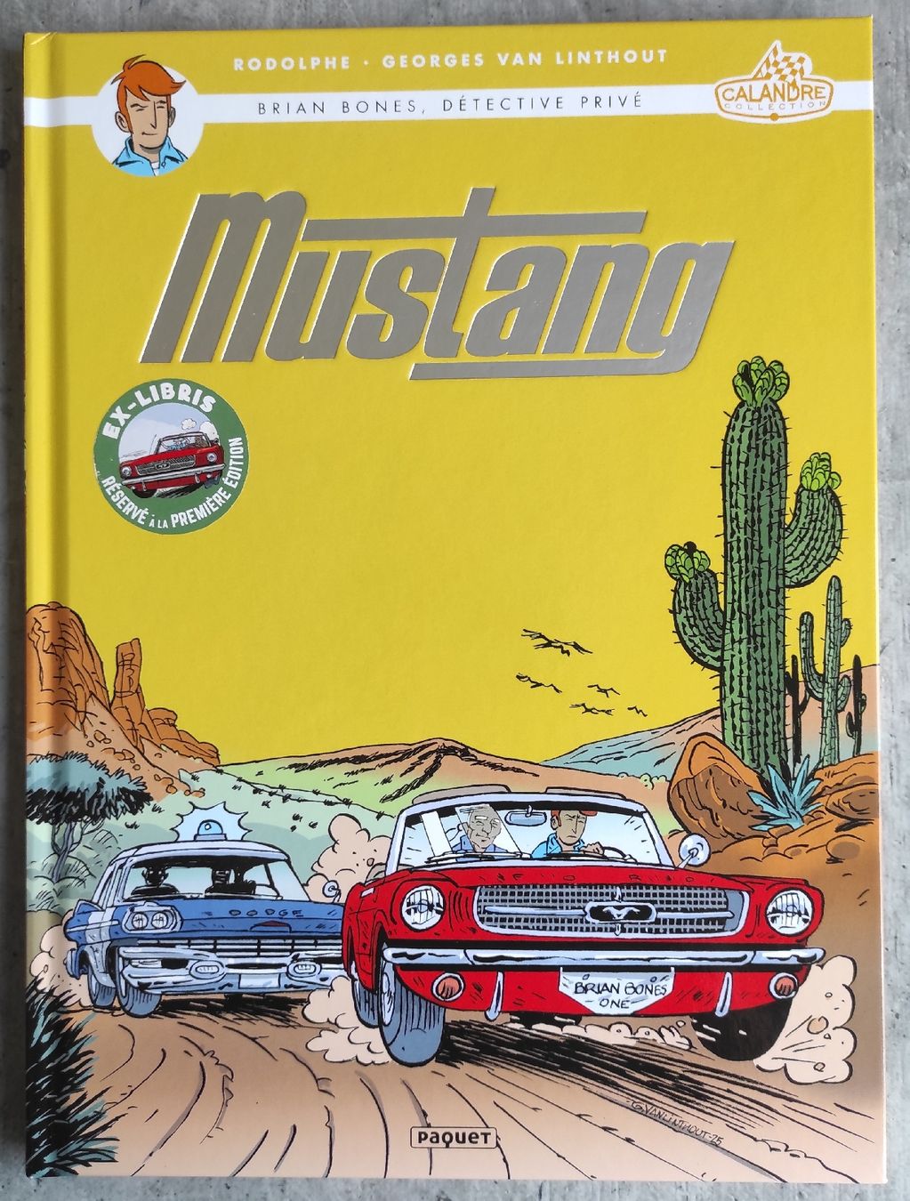 Fumetti: BRIAN BONES 6. Mustang (EO avec Ex Libris) – Usato da Biel/Bienne venduto da pijama
