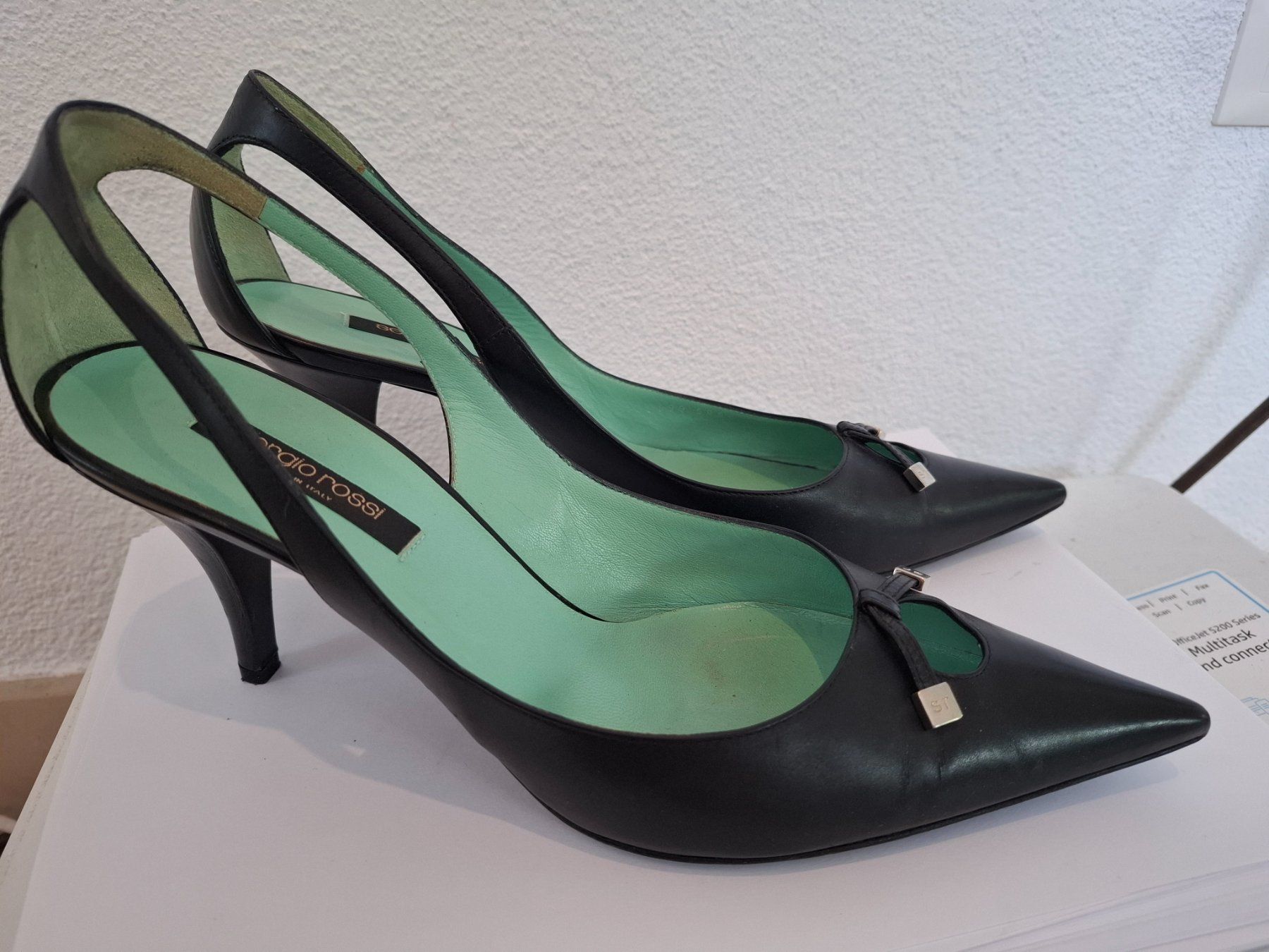 Sergio Rossi Scarpe da donna: Sergio Rossi, Pumps, schwarz, Gr. 40,5 – Usato da Dornach venduto da shoe-lina