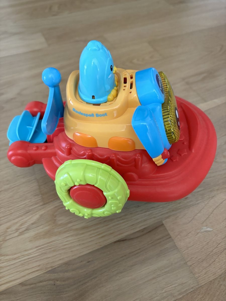 Vtech Giocattoli: NEU: Vtech Badespass Boot Wasserboot Waterboat Badewanne – Nuovo (secondo la descrizione) da Niederdorf venduto da KatrinT83 3
