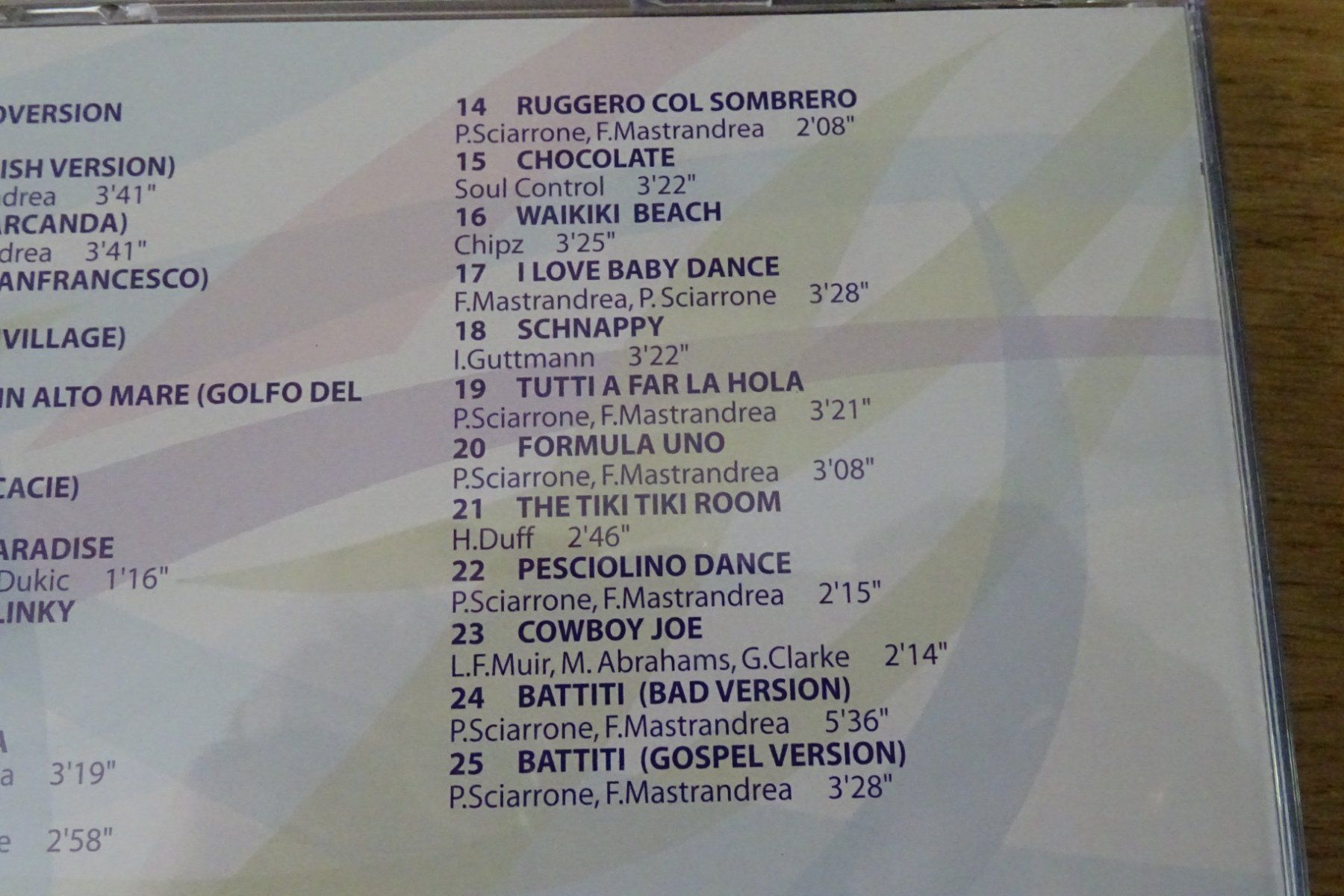 CD: CD für Kinder «Samarcanda» mit Flinky Dance – Usato da Urtenen-Schönbühl venduto da Chaeppeler 4