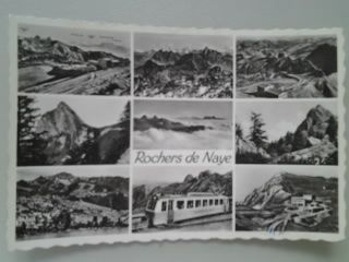 Cartoline postali: Rochers de Naye – Usato da Sargans venduto da nicsam1815