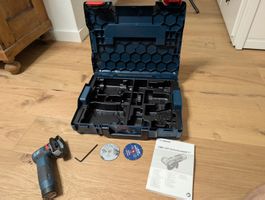 Winkelschleifer Bosch GWS 12V-76 Professional im Koffer LBox