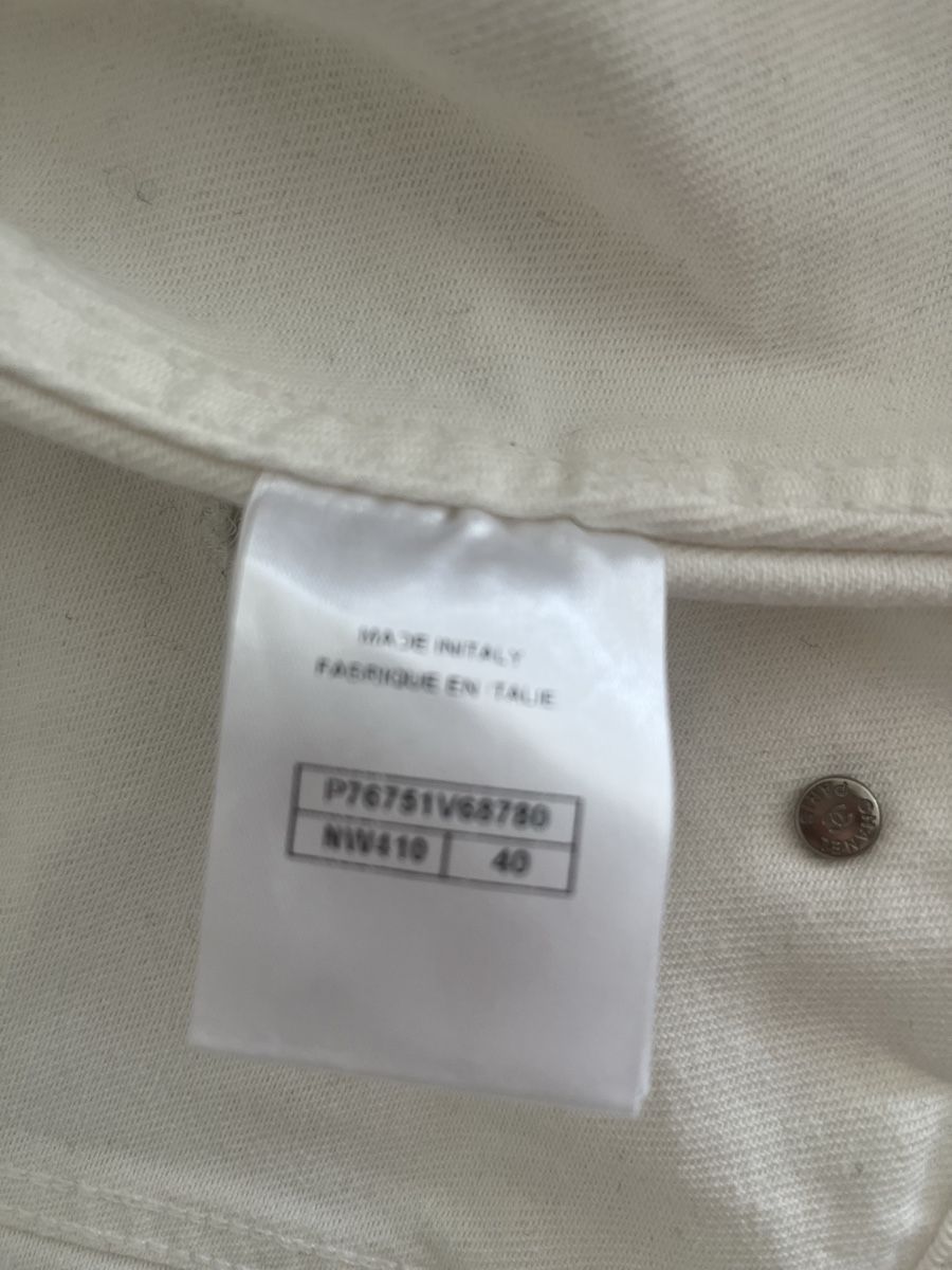 Chanel Jacken: Chanel Jacke weiss – Gebraucht aus Sarnen von HomeFashionArtDesign 5