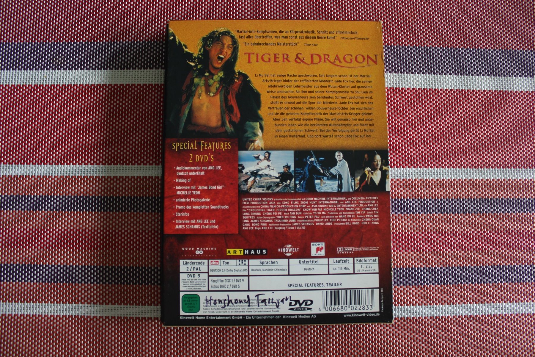 Tutti i DVDs: Tiger & Dragon - Der Beginn einer Legende (2 DVDs) v... |DVD – Usato da Geroldswil venduto da schlumpf1969 1