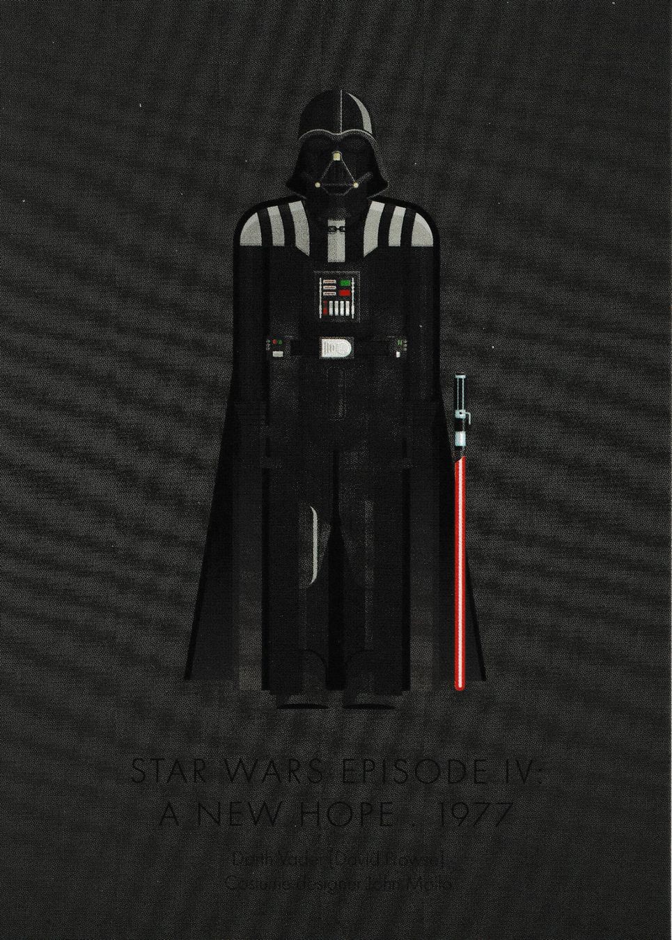 Cartoline postali: Star Wars IV Dark Vader Postcard – Nuovo e nell'imballaggio originale da Romainmôtier venduto da Iguazu12