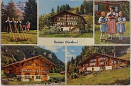 BERNER  OBERLAND  -  Häuser & Trachten - 1962