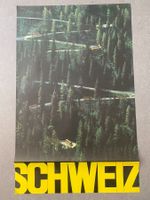 Original Vintage Poster - Maloja mit 6 Postautos
