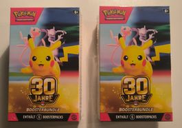 2x Pokémon 30 Jahre Booster Bundle DE