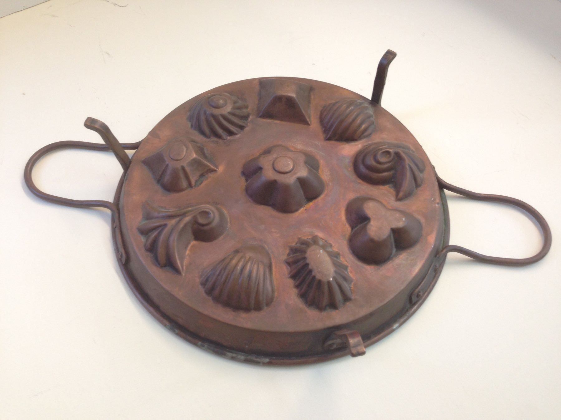Teglie da forno: Alte Kupfer Kuchenform – Usato da Schaffhausen venduto da vintageville