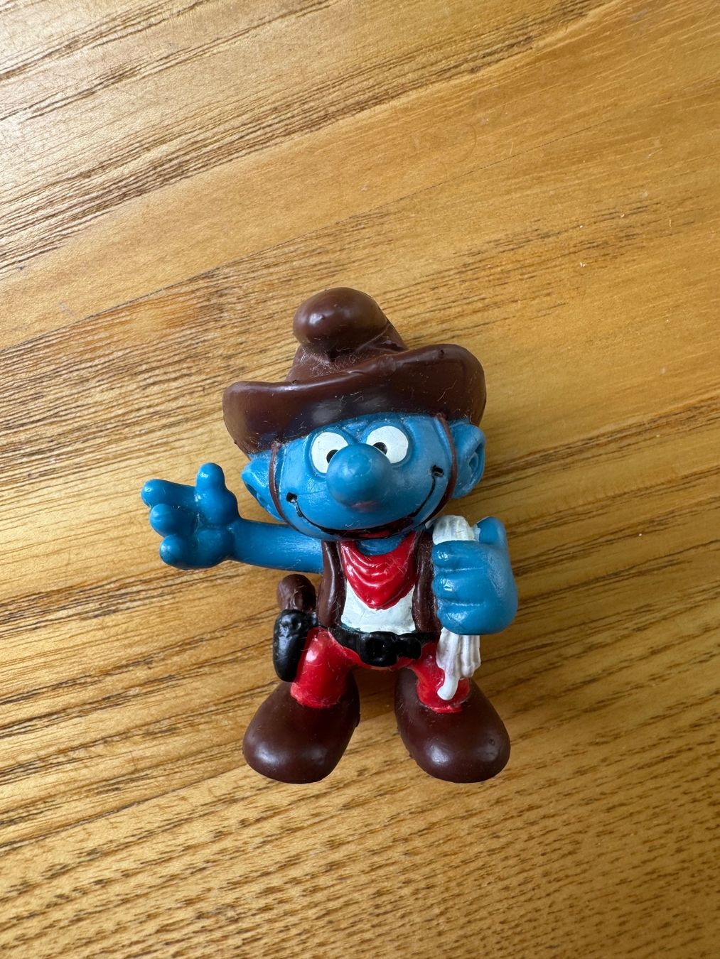 Schleich Figurines: Original Schleich Schlumpf - Cowboy-Schlumpf – D'occasion à Fislisbach par chili2006