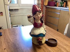 Solar Gartenfigur Gartenzwerg Laterne Erika PartyLite