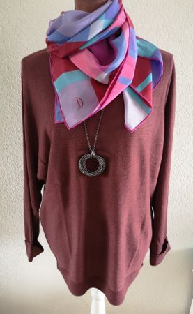 violetter Pulli Gr. L - Chicorée - Spendenaktion
