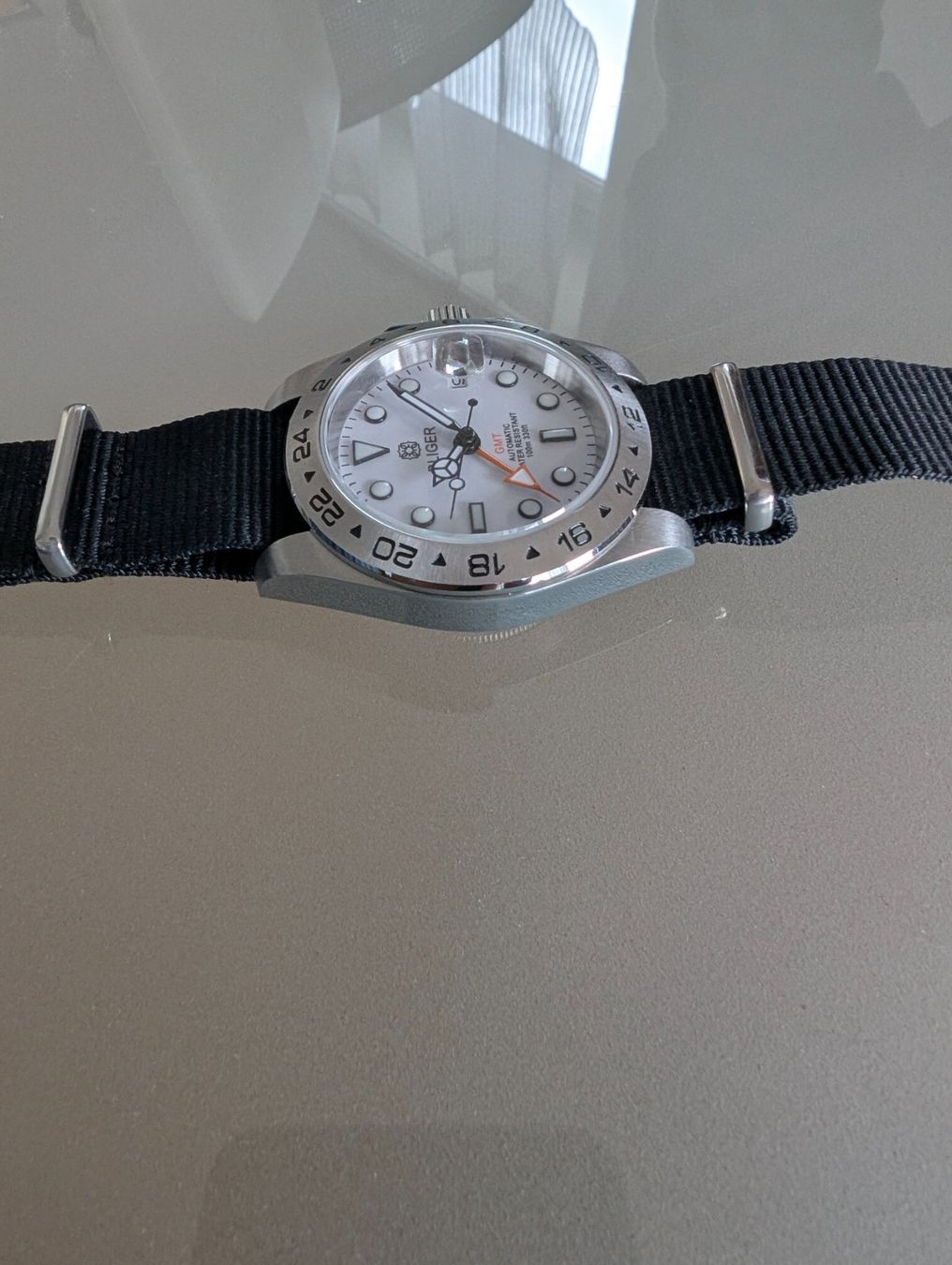 Orologi: Bliger GMT Polar 40 mm - neuwertig – Nuovo (secondo la descrizione) da Birmenstorf AG venduto da Merlinski0 2