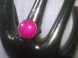 ring edelsthal mit echt achat,,lela farbe