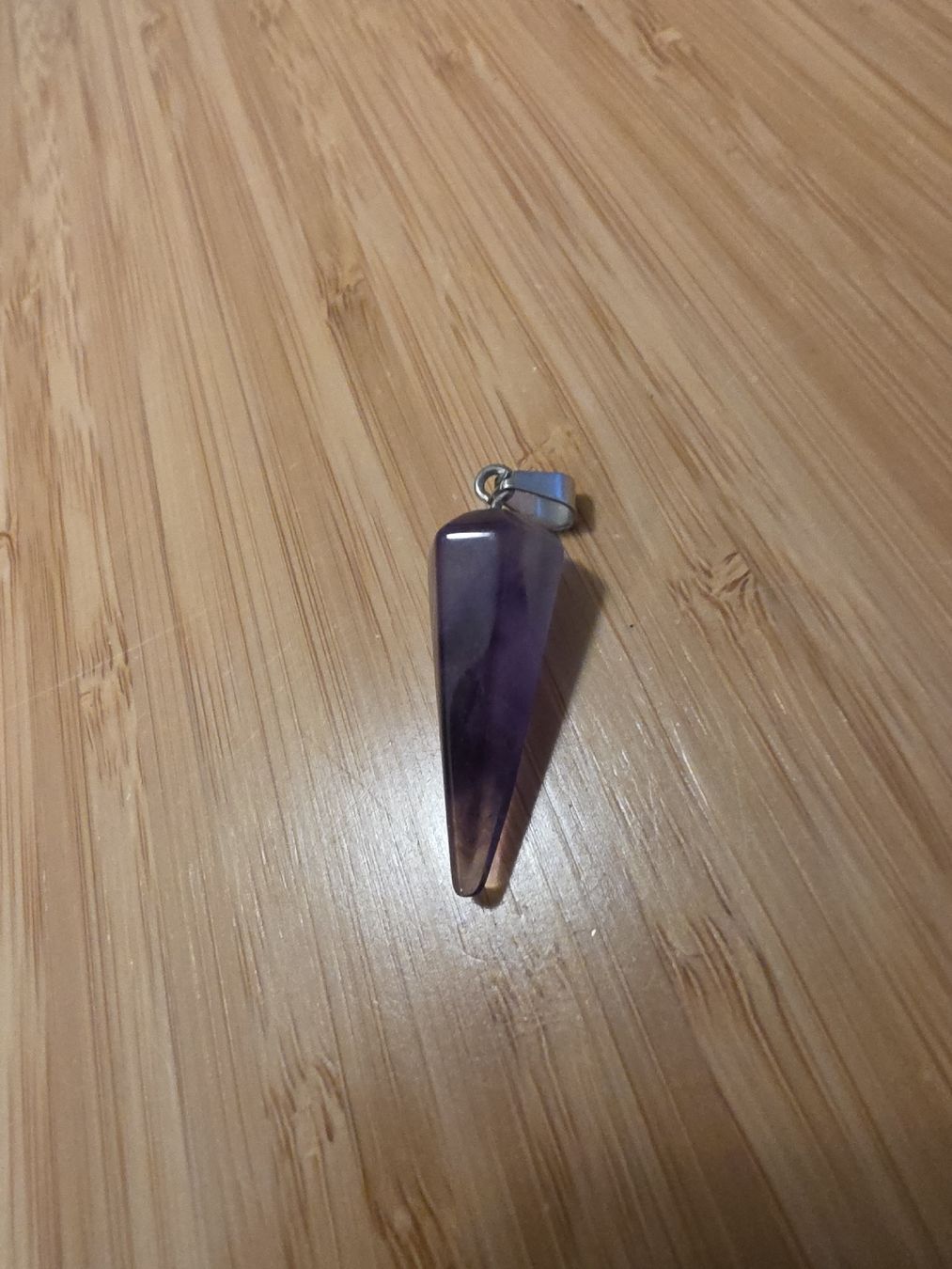 Minerali & Pietre curative: Amethyst Pendel 3 x 1cm – Nuovo e nell'imballaggio originale da Menziken venduto da Mirager 4