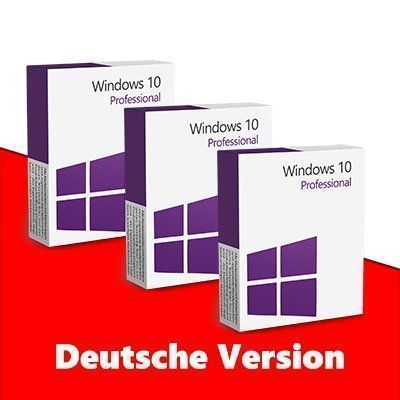 Microsoft Software: Windows 10 Pro (3 Keys) - DE – Usato da Vaduz venduto da KeysDistributionGmbH