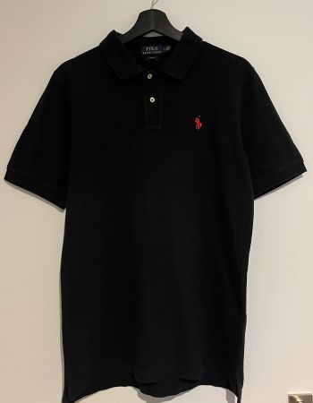 Poloshirt schwarz Polo Ralph Lauren Slim Fit