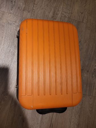 Orange Carry-on Suitcase