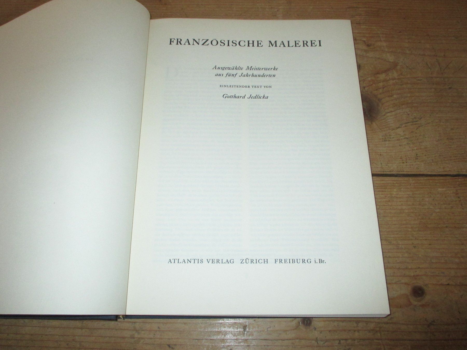 Libri: Französische Malerei – Usato da Flims - Dorf venduto da Stagediver