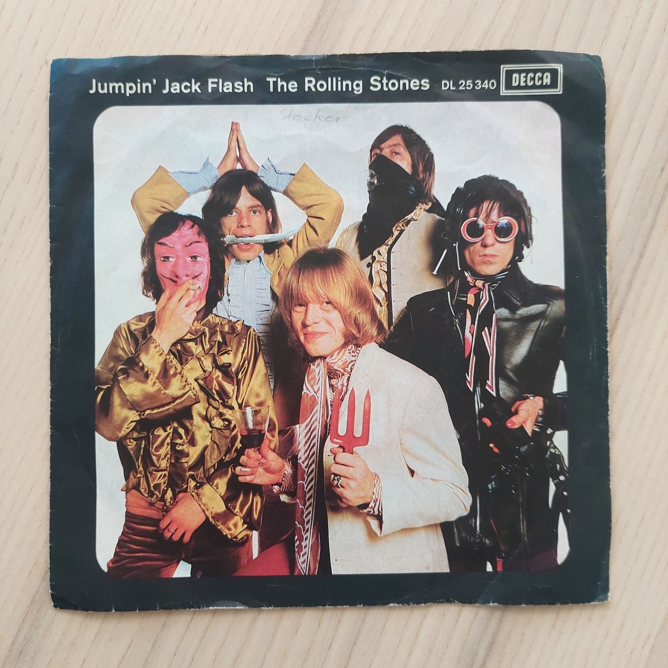 Schallplatten: Single The Rolling Stones Jumpin' Jack Flash – Gebraucht aus Solothurn von Kuma5