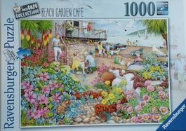 1000 Puzzle RV. Beach Garden Café, Sommer, Ferien