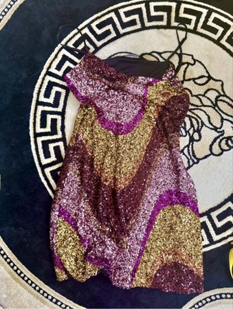 Kleid Pailletten MANGO Grösse S neuwertig
