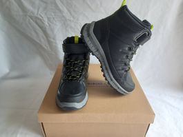 Friboo Schnürschuhe Schwarz Gr.32 Neu mit Klett