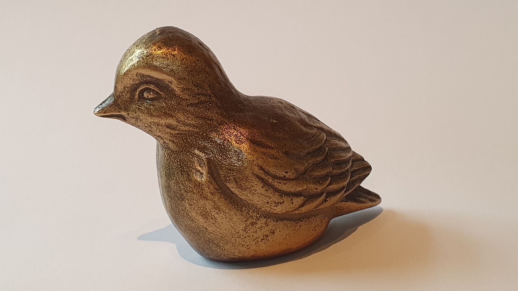 Figuren: Sitzender Vogel vollplastisch aus Bronzeguss – Neu und originalverpackt aus Dürnten von stefanverkauft 2