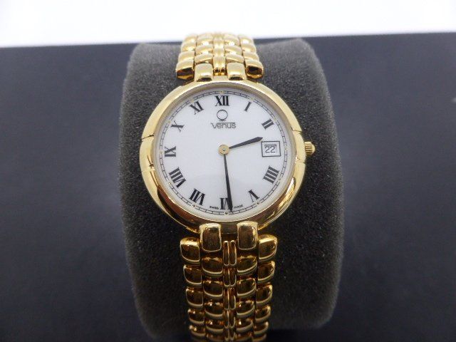 Orologi: Montre dame VENUS à quartz modèle date réf. 37 52 03 – Usato da Porrentruy venduto da Tic-Time 6
