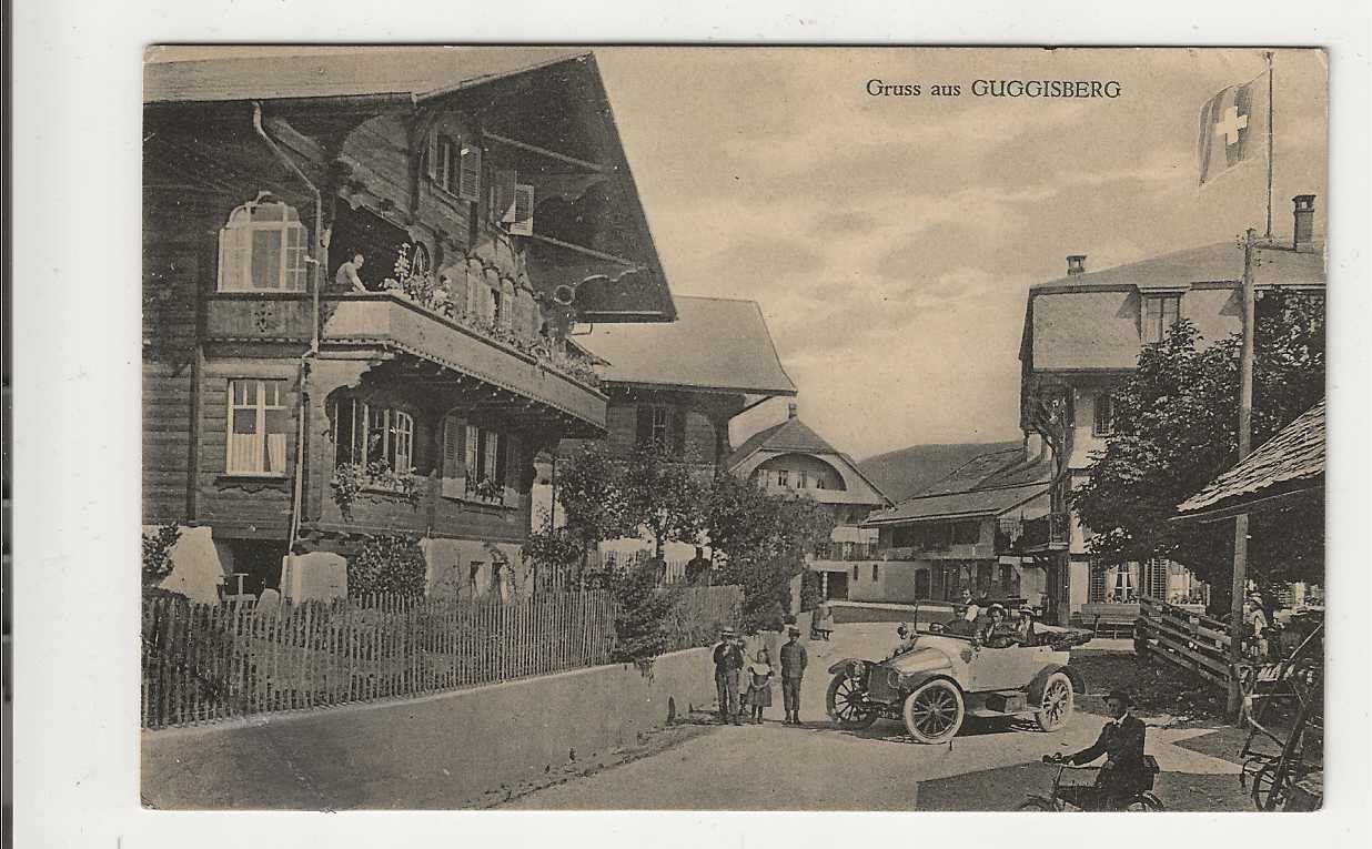 Cartoline postali: Guggisberg, 1915 – Usato da Spiez venduto da Niesen20