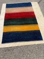 Gabbeh 190x120cm Teppich handgeknüpft Zustand perfekt