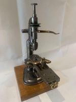 Potence d'horloger ancienne  - perceuse avec posage vintage
