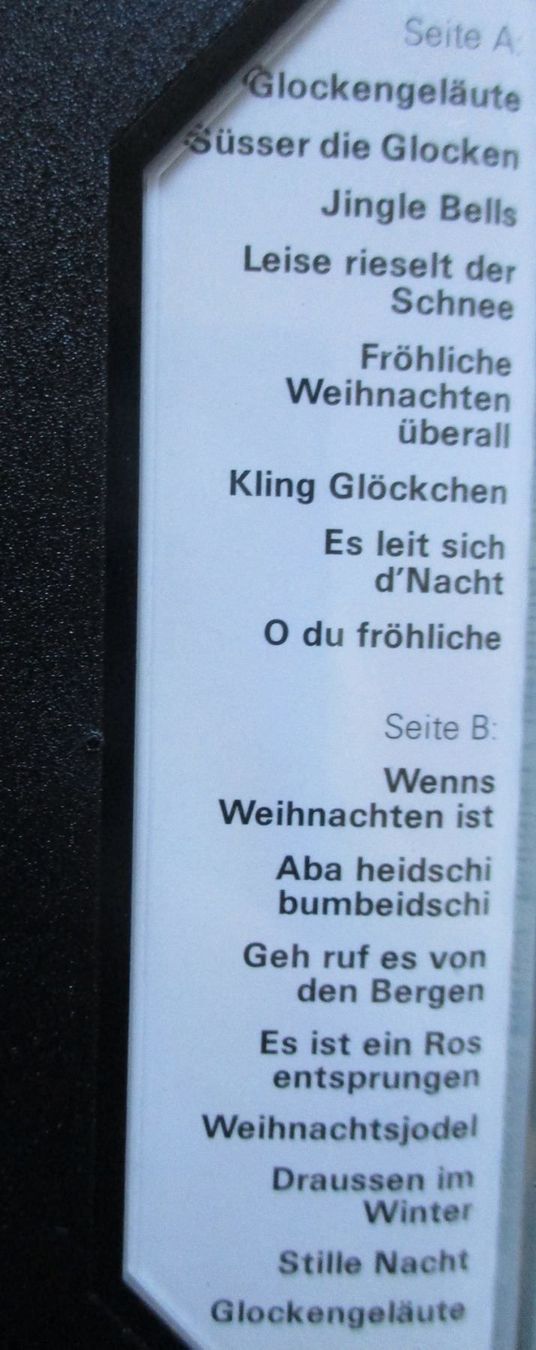 Musicassette: MC Weihnachten mit den Steiner Chind – Nuovo (secondo la descrizione) da Flumenthal venduto da novbra 1
