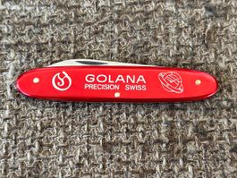 Altes Uhrenmesser VICTORINOX „Golana“ Alox Rot RAR