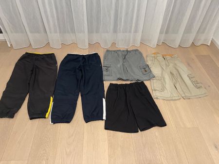 5-teilig Herren Sommerhosen / kurz + lang als Packet