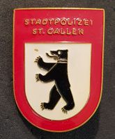 Box226 - Altes Hutabzeichen Stapo Stadt Polizei St. Gallen