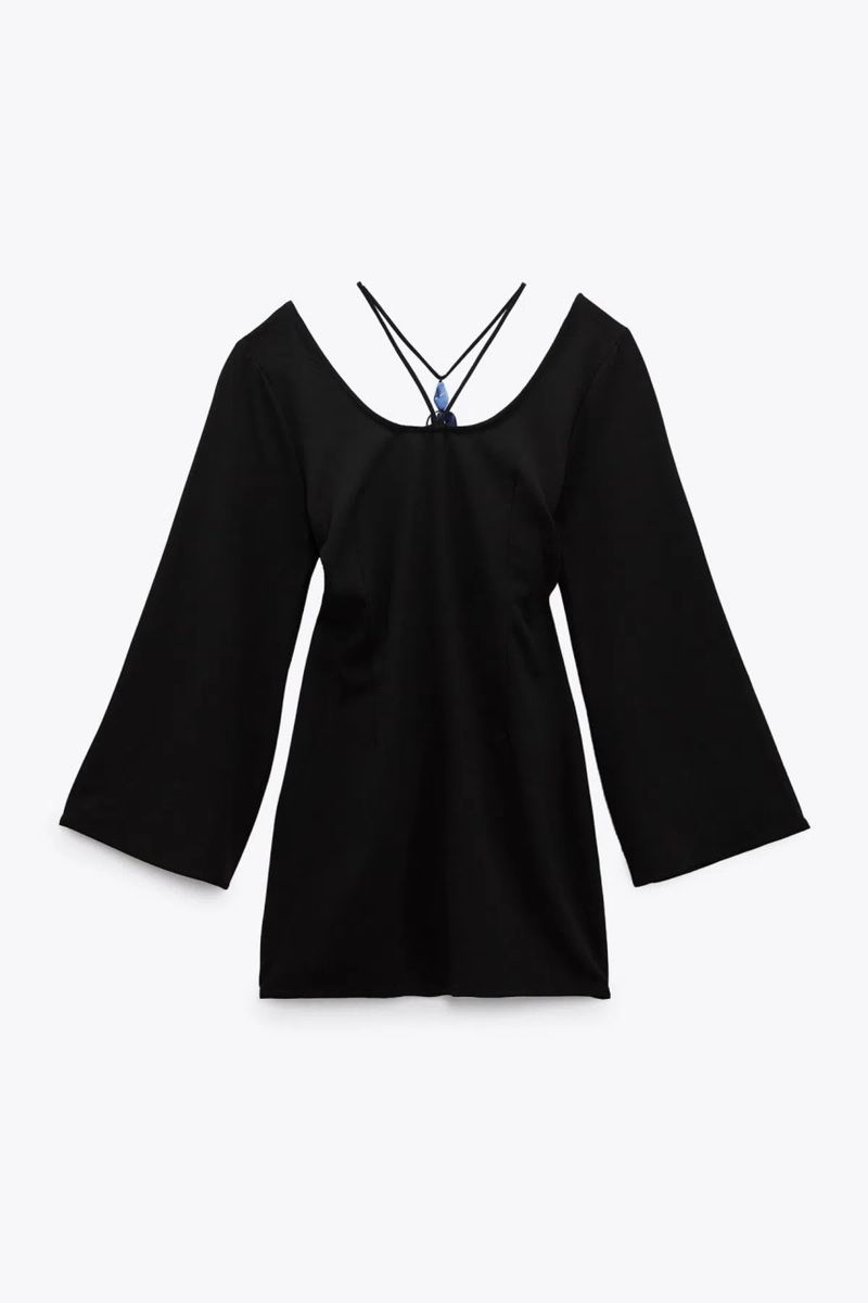 Zara Kleider: Zara Black Mini Dress – Gebraucht aus Corsier-sur-Vevey von Kristina.Nova 1