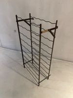 Vintage Flaschengestell, Weinregal,  Rigidex Metall A
