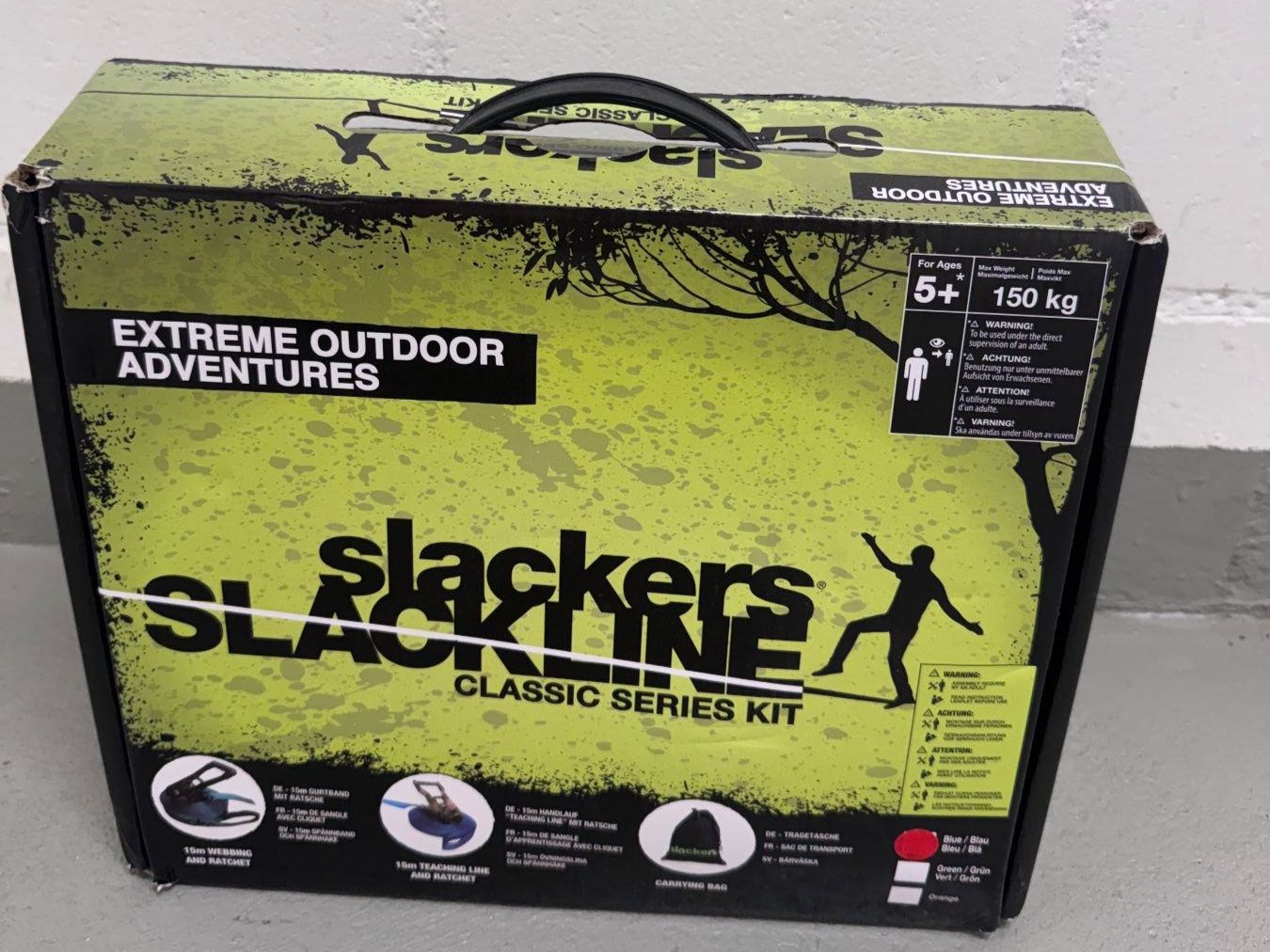 Slackline: Slackline Classic Series – Nuovo e nell'imballaggio originale da Birmensdorf ZH venduto da imasmo