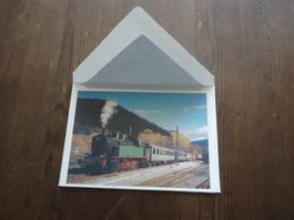 Carte locomotive E 4/4 SLASK Tkp 16 - année 1952