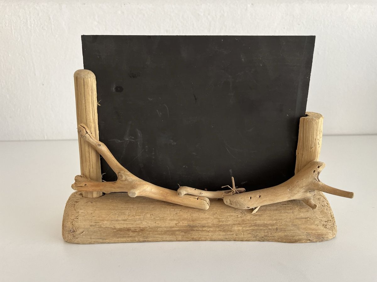 Tutte le decorazioni: Tisch - Menu / Notiz - Tafel aus Holz – Usato da Wetzikon ZH venduto da seli03